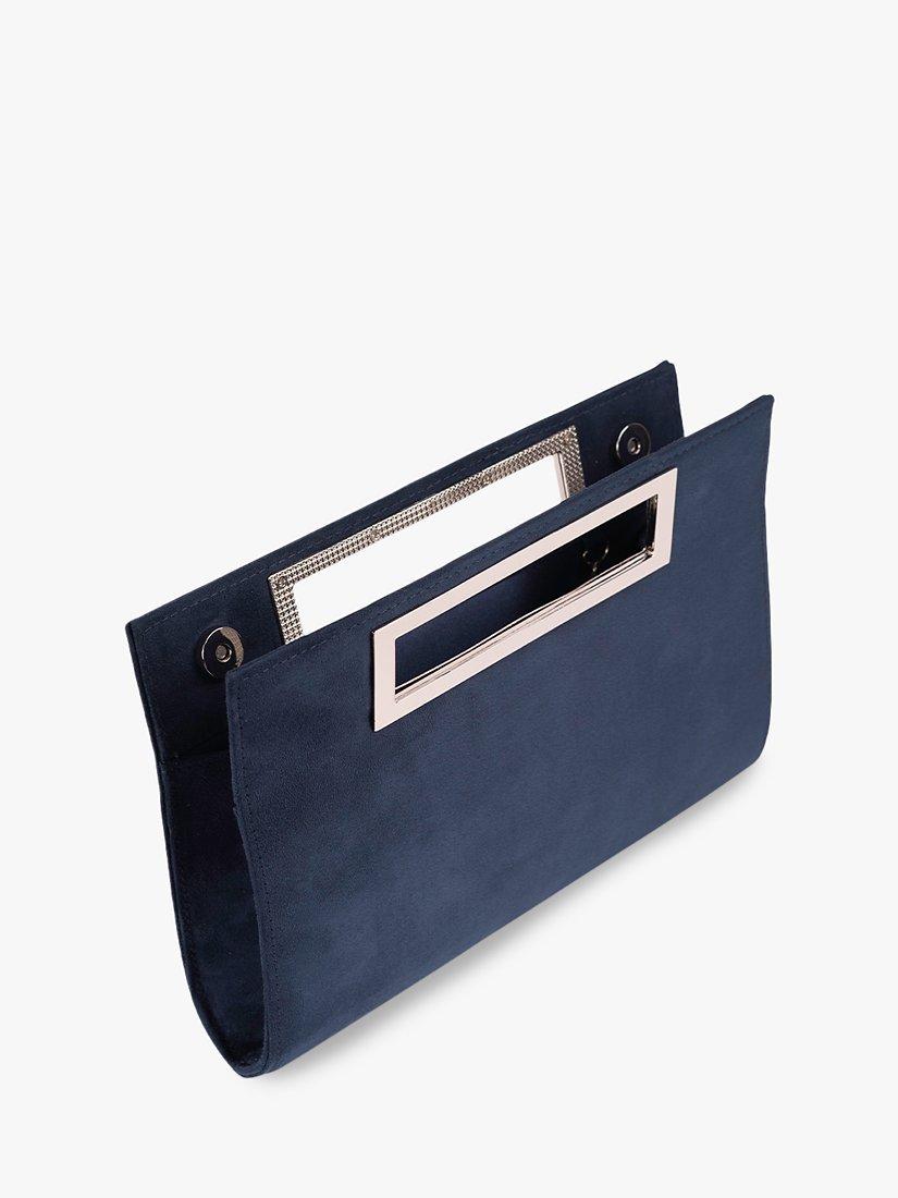 Paradox London Delma Clutch Bag, Navy