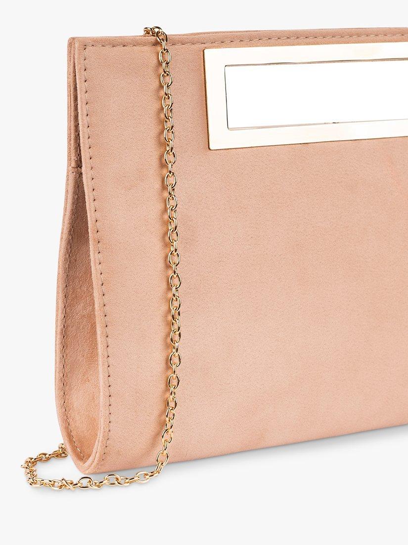 Product image 2 of 3, which shows Paradox London Delma Clutch Bag, Natural