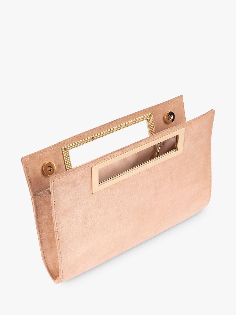 Product image 3 of 3, which shows Paradox London Delma Clutch Bag, Natural