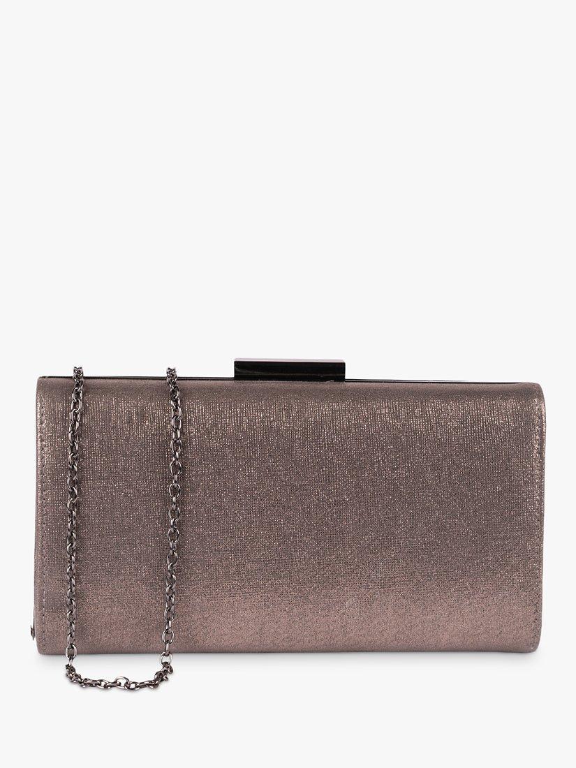 Pewter sparkle clutch bag hotsell