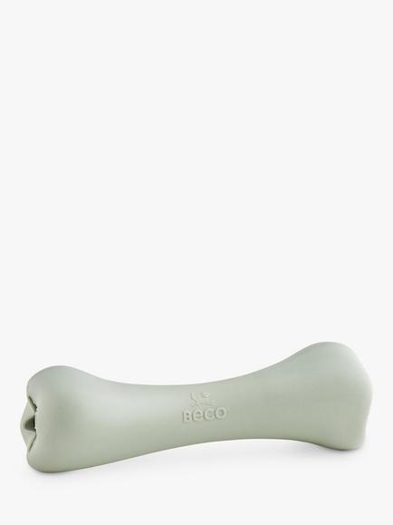 Beco Pets Dog Treat Bone, Green, Green