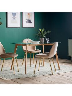 Gallery Direct Lilia 6 Seater Dining Table - view 2, Natural