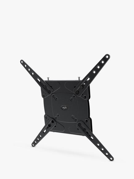 AVF JGL401 Adjustable Tilting Wall Mount for TVs 26" to 65", for Solid & Stud Walls, Black, Black