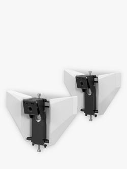 AVF JML8751 Unimax Fixed Tilt Wall Mount for TVs 37” to 100”, All Wall Types, White, White