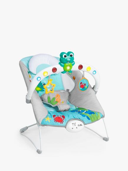 Baby Einstein Ocean Explorers Kick to It Neptune Musical Bouncer, Multi