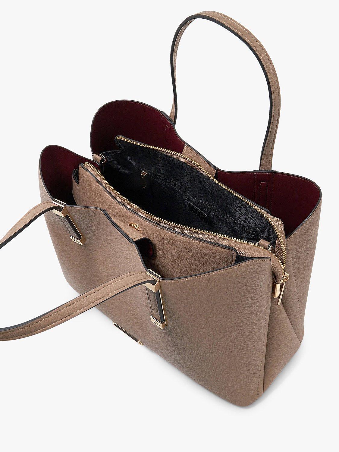 Dune taupe bag clearance
