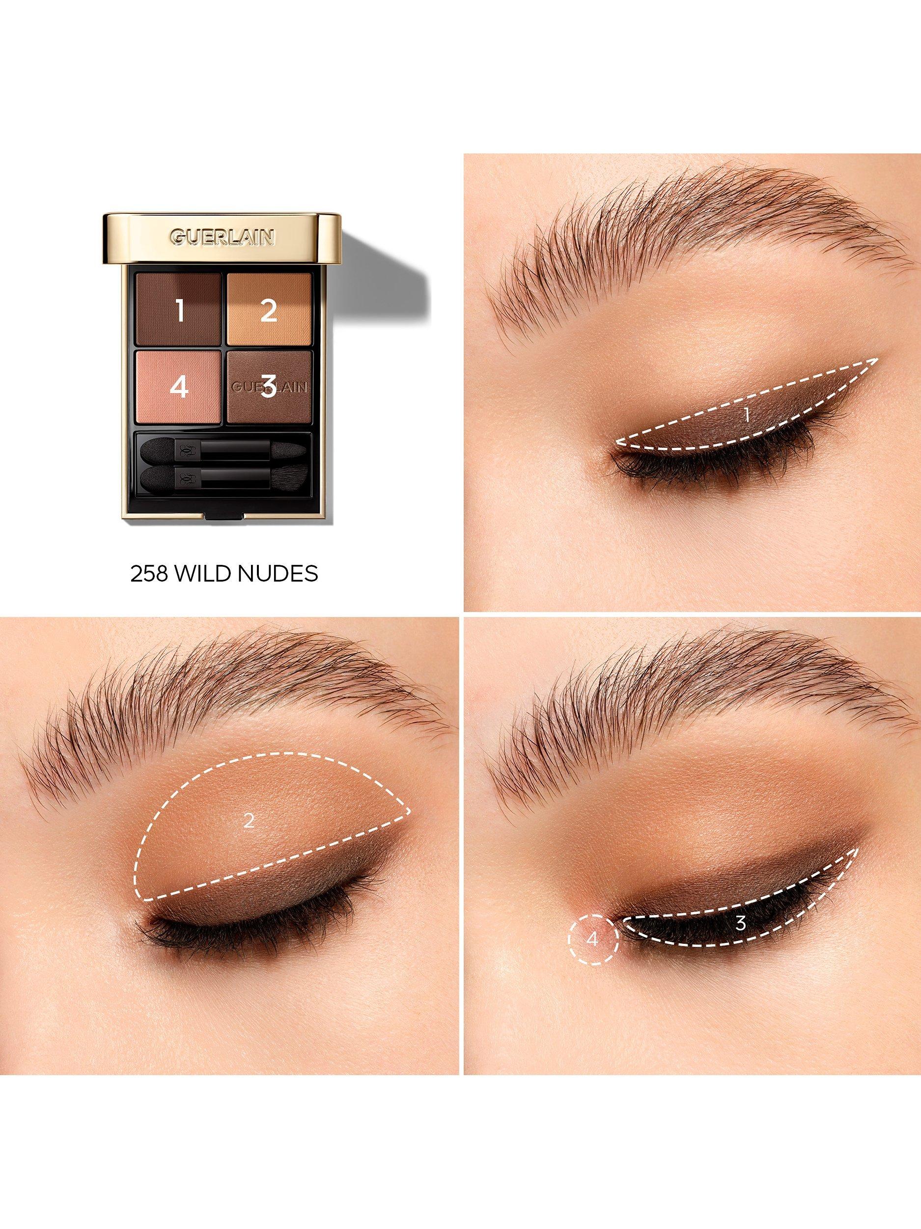 Product image 4 of 7, which shows Guerlain Ombres G Eyeshadow Quad, 258 Wild Nudes