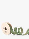 Berisfords Satin Ribbon, Green/White L3m