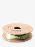 Berisfords Satin Ribbon, Green/White L3m