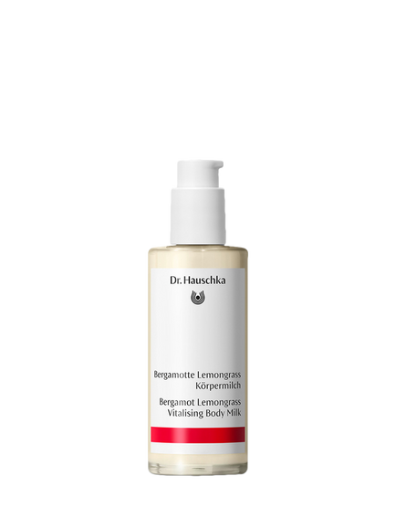 Dr Hauschka Bergamot Lemongrass Vitalising Body Milk, 145ml, 