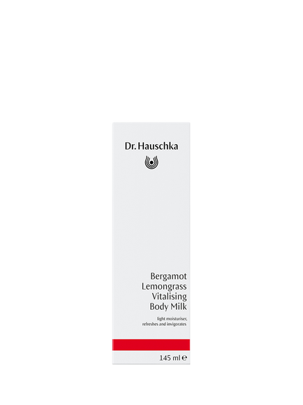 Dr Hauschka Bergamot Lemongrass Vitalising Body Milk, 145ml - view 2, 