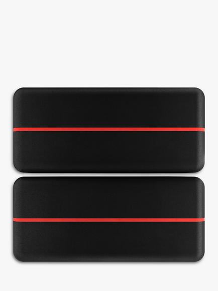 Peloton Yoga Block, Pack of 2 - view 2, Black/Red