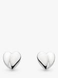 Kit Heath Miniatures Sweet Heart Stud Earrings, Silver