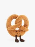 Jellycat Amuseable Pretzel Soft Toy, Large, Multi