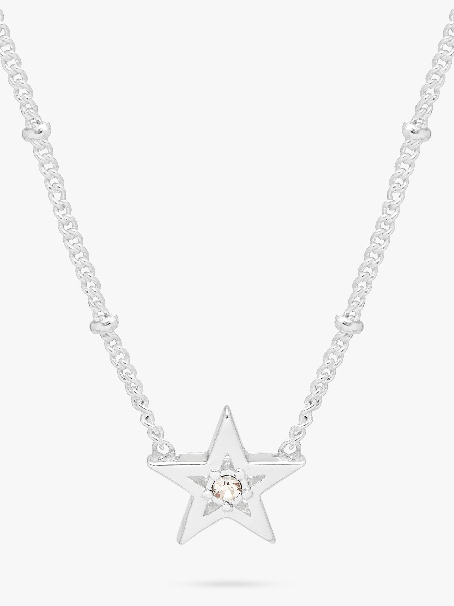 Estella Bartlett Shooting Star Christmas Bauble Pendant Necklace