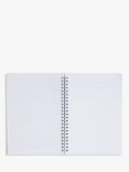 John Lewis 2.0 A5 Spiral Notebook, Black