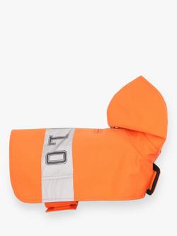 Ralph Lauren Canvas Dog Raincoat, Orange - view 2, Orange
