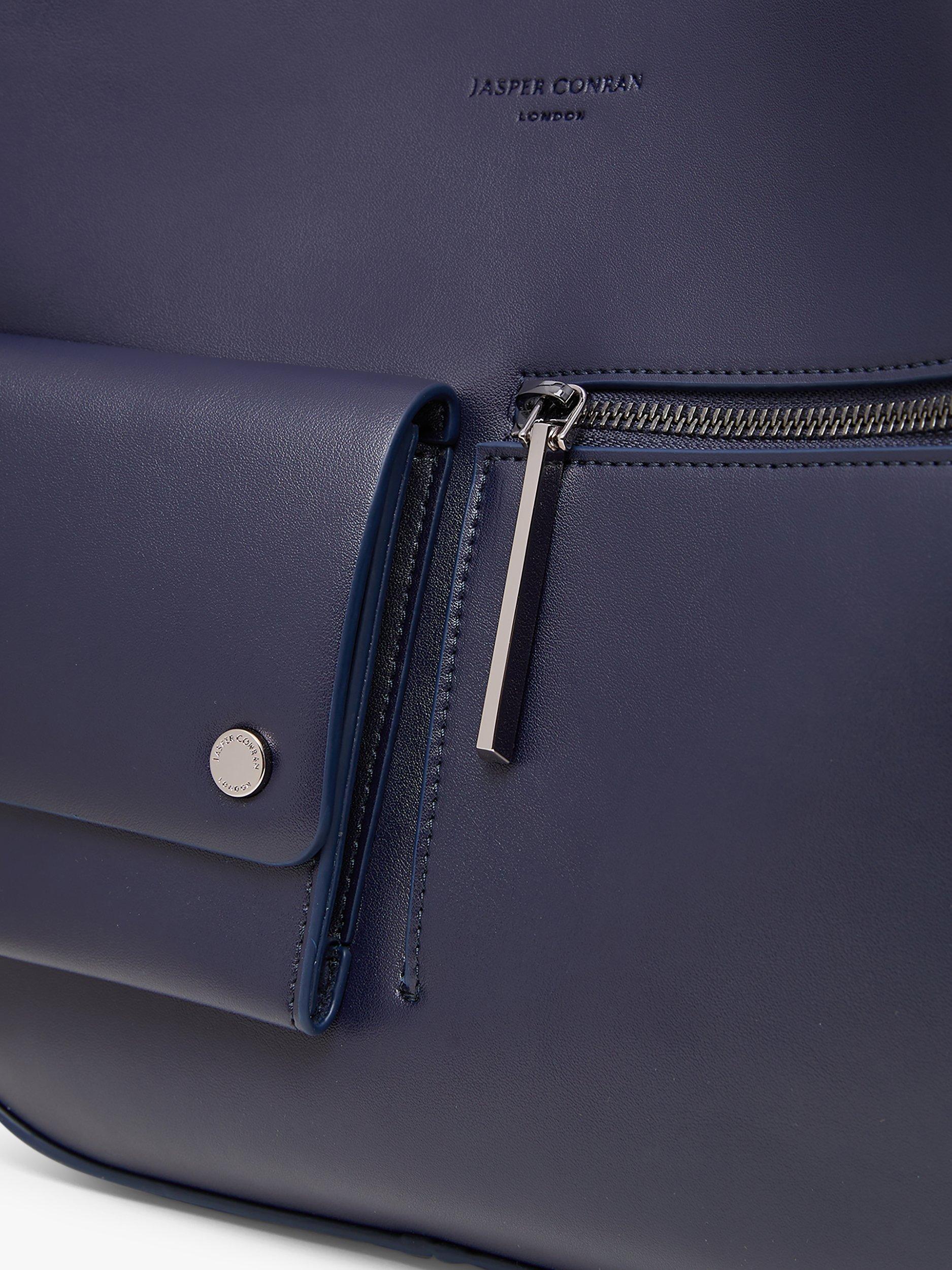 Product image 5 of 5, which shows Jasper Conran London Dahlia Hobo Bag, Navy