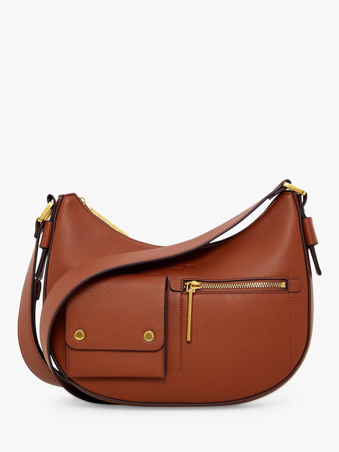 Jasper Conran Dahlia Scoop Shoulder Bag, Brown