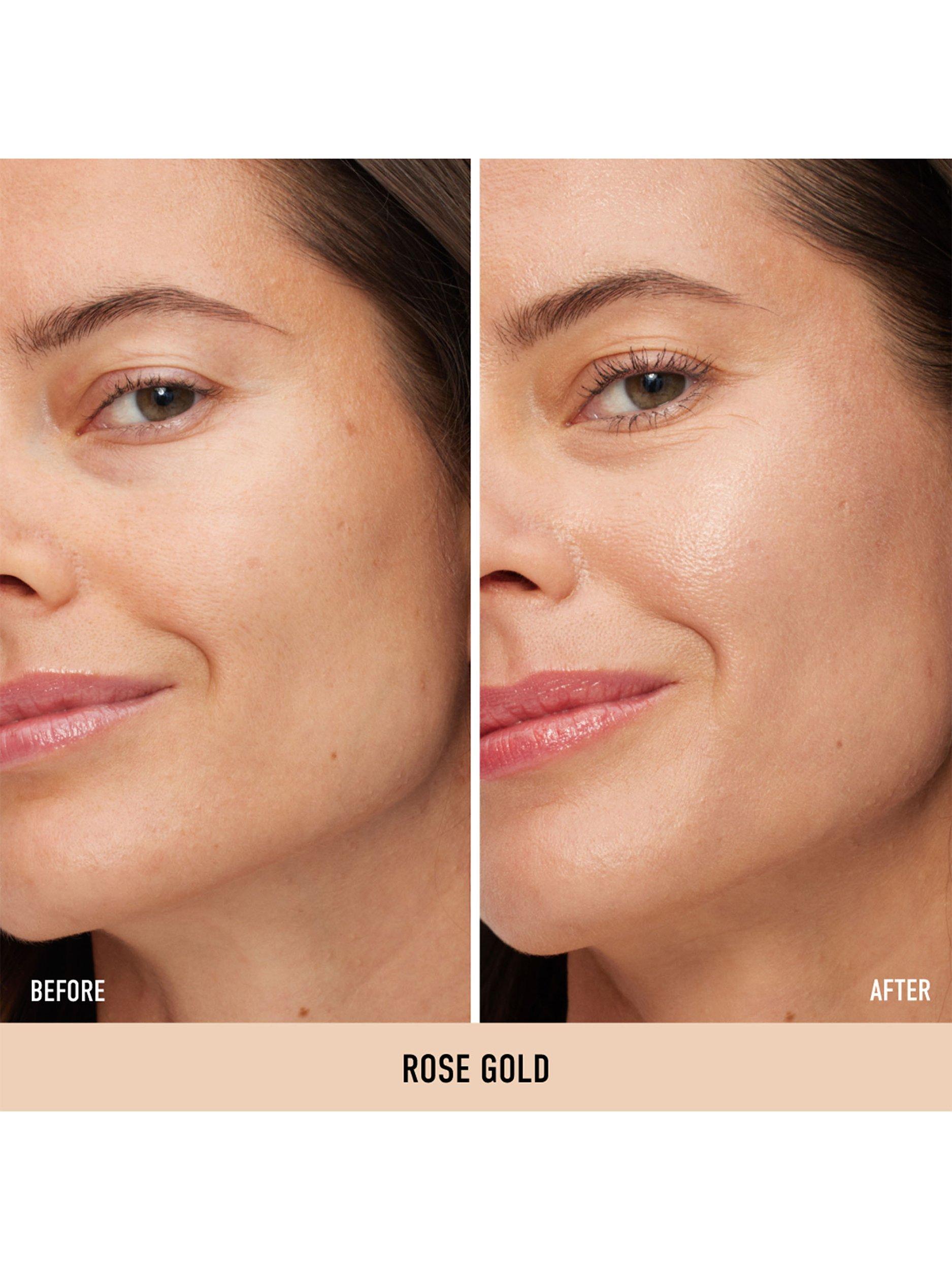 Product image 3 of 5, which shows bareMinerals COMPLEXION RESCUE All-Over Luminizer Mineral SPF20, Rose Gold