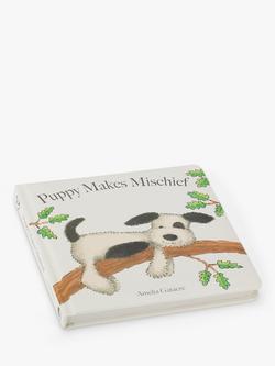 Jellycat Puppy Makes Mischief Kids' Board Book - view 2, Multi Multi
