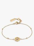 Olivia Burton Bee & Honeycomb Chain Bracelet, Gold