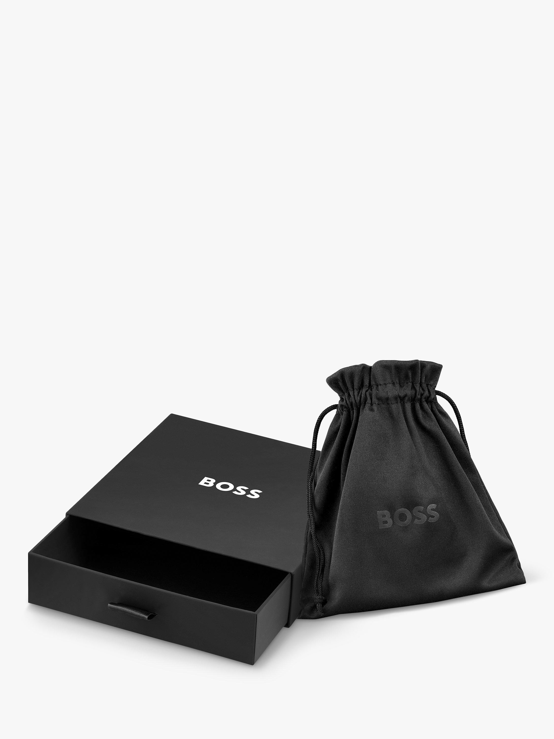 BOSS Men's Kane Chain Necklace, Black/Copper