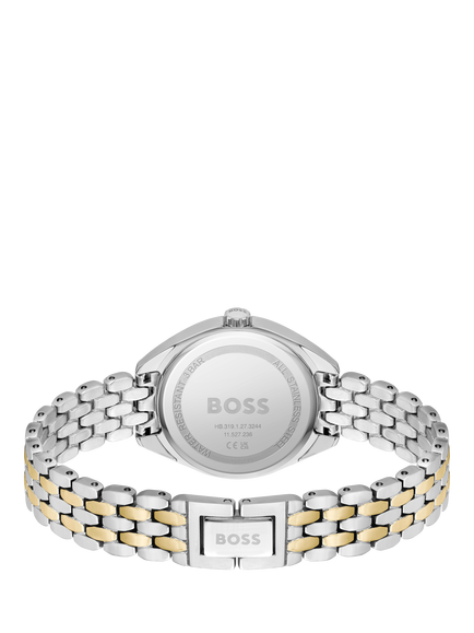 BOSS Women's Mae Bracelet Strap Watch - view 2, Silver/Gold