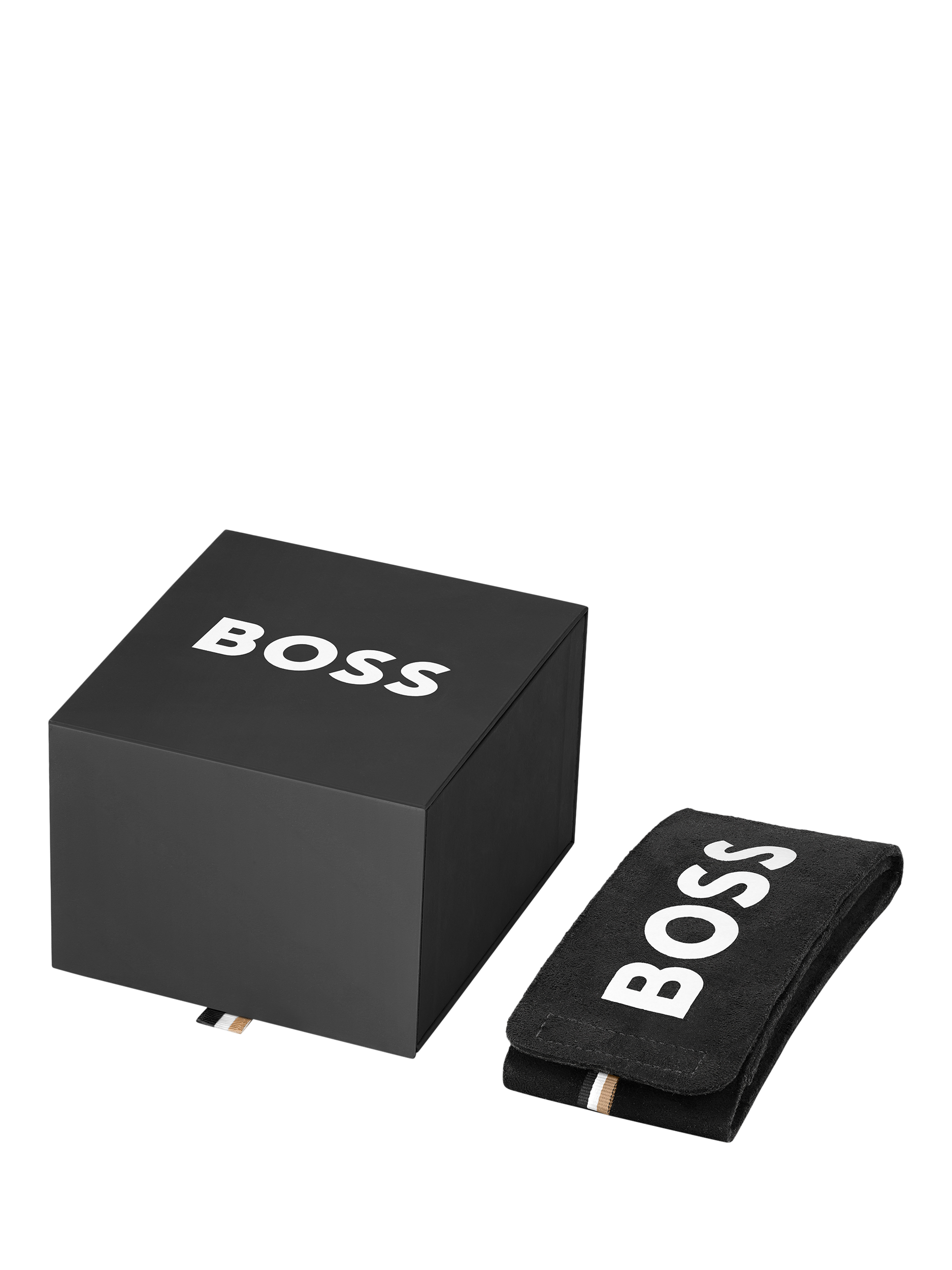 Product image 6 of 6, which shows BOSS Women's Mae Bracelet Strap Watch, Silver/Gold
