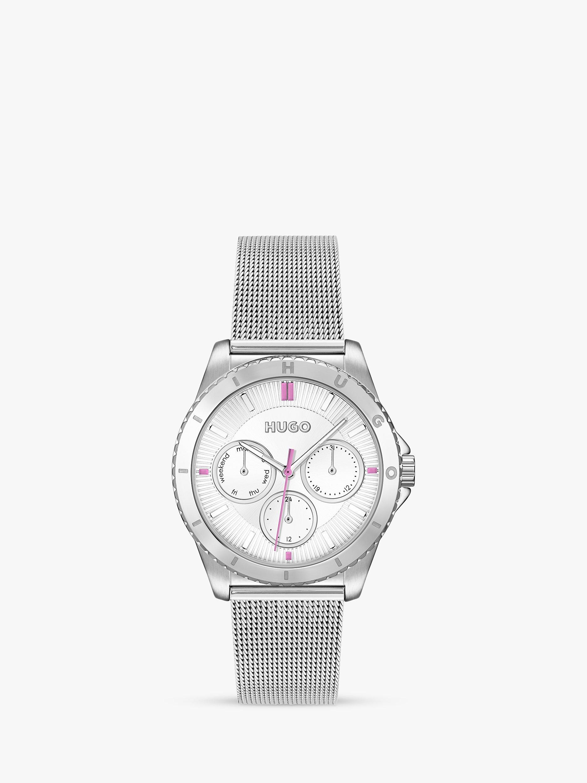 HUGO Women's Dance Mesh Strap Watch
