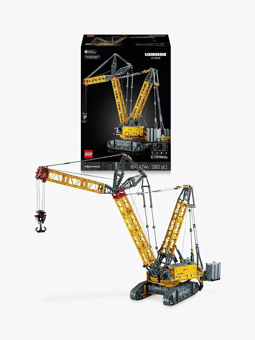 Lego technic blue crane on sale