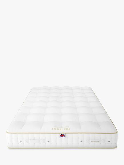 Millbrook Beds Supreme Collection 3000 Zip Link Mattress, Medium Tension, King Size - view 2, White