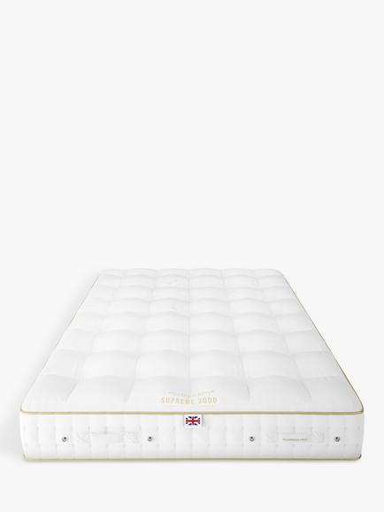 Millbrook Beds Supreme Collection 3000 Mattress, Medium Tension, Super King Size - view 2, White