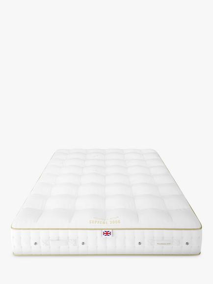 Millbrook Beds Supreme Collection 3000 Mattress, Medium Tension, Double, White