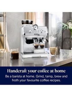 De'Longhi La Specialista Arte EC9155.W Coffee Machine, White - view 2, White