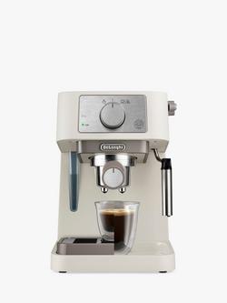 De'Longhi EC260 Stilosa Manual Pump Espresso Coffee Machine - view 2, Cream
