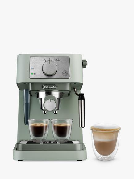 De'Longhi EC260 Stilosa Manual Pump Espresso Coffee Machine, Green