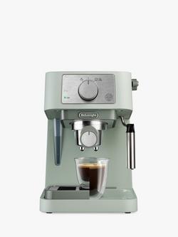 De'Longhi EC260 Stilosa Manual Pump Espresso Coffee Machine - view 2, Green