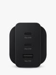 Samsung Trio Universal Power Adapter, USB Type-C & Type-A (No Cable), 65W, Black