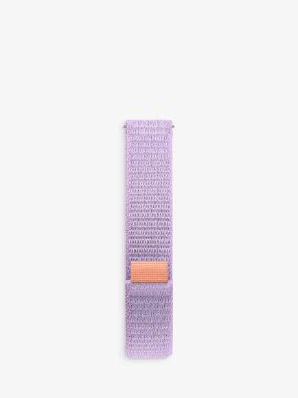 Samsung Galaxy Fabric Band Slim for Galaxy Watch6, S/M, Lavender - view 2, Lavender