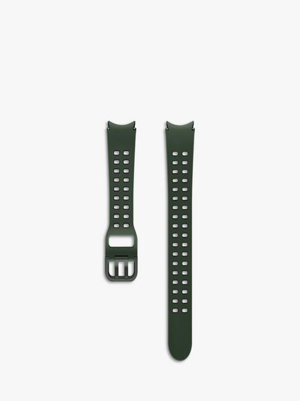 Samsung Galaxy Extreme Sport Band for Galaxy Watch6, 20mm M/L, Green/Black, Green / Black
