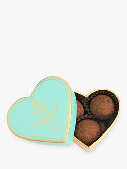 Charbonnel et Walker Mini Blue Heart Milk Chocolate Truffles, 34g - view 2, Multi