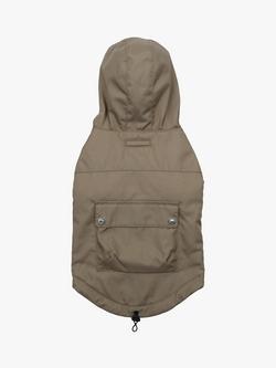 HUGO BOSS Plain Waterproof Dog Coat, Camel - view 2, Camel