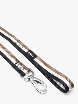 HUGO BOSS Stripe Dog Lead, White/Multi - view 2, White/Multi