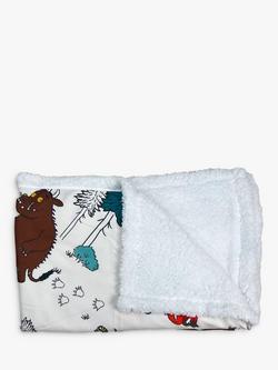 The Gruffalo Sherpa Fleece Blanket - view 2, Multi
