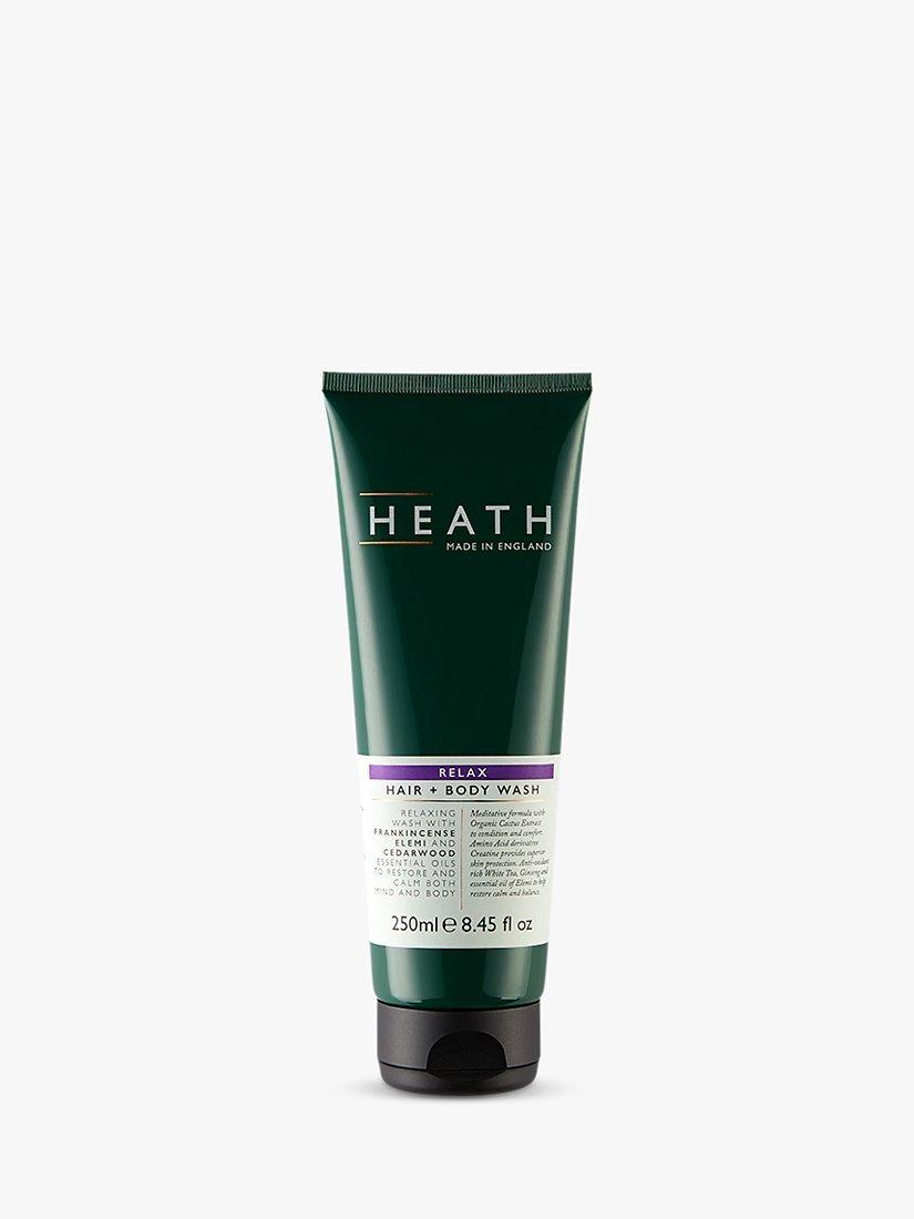 Product image 1 of 1, which shows Heath Relax Hair & Body Wash, 250ml