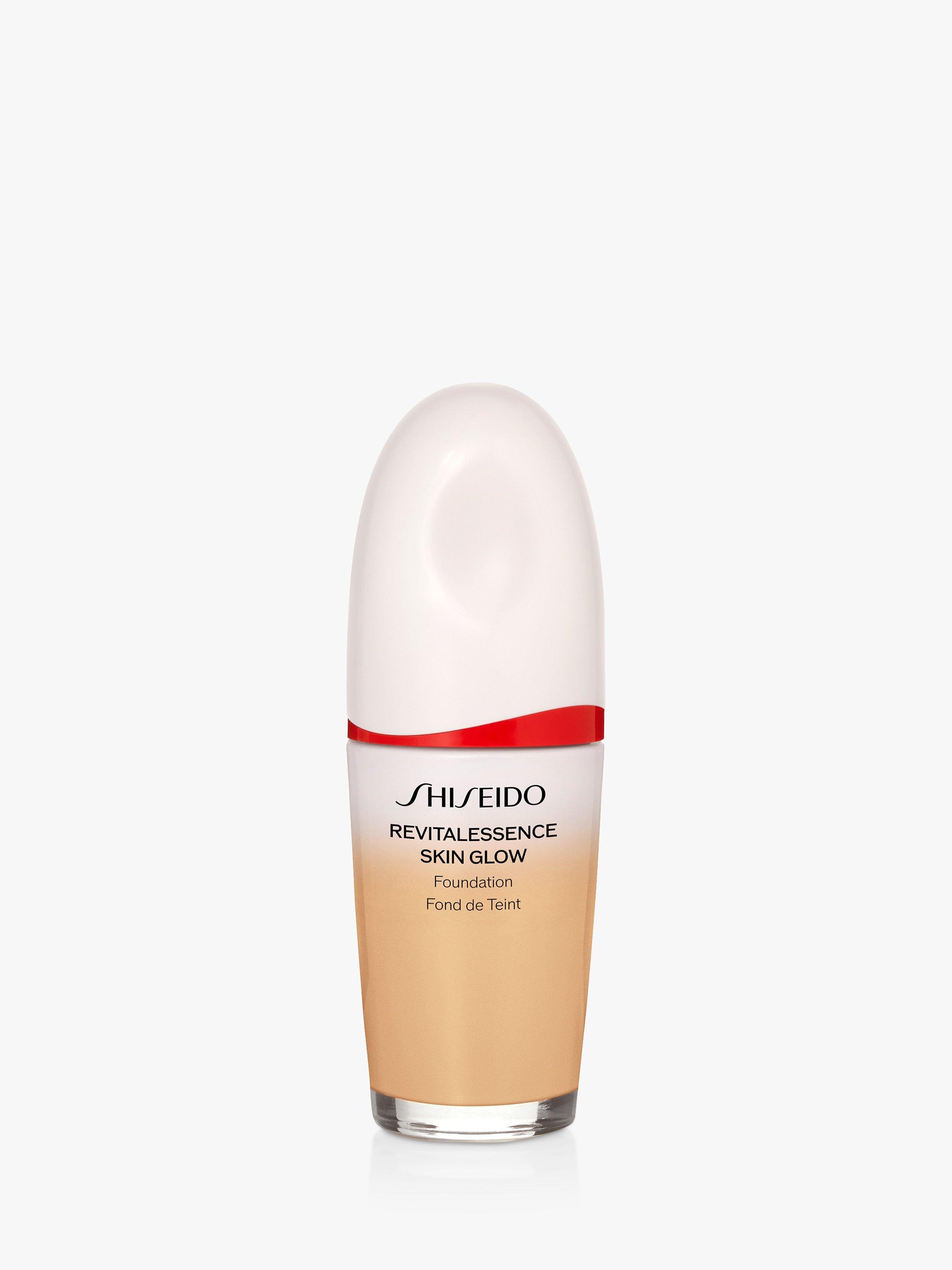 Product image 1 of 8, which shows Shiseido RevitalEssence Glow Foundation, Alder 230