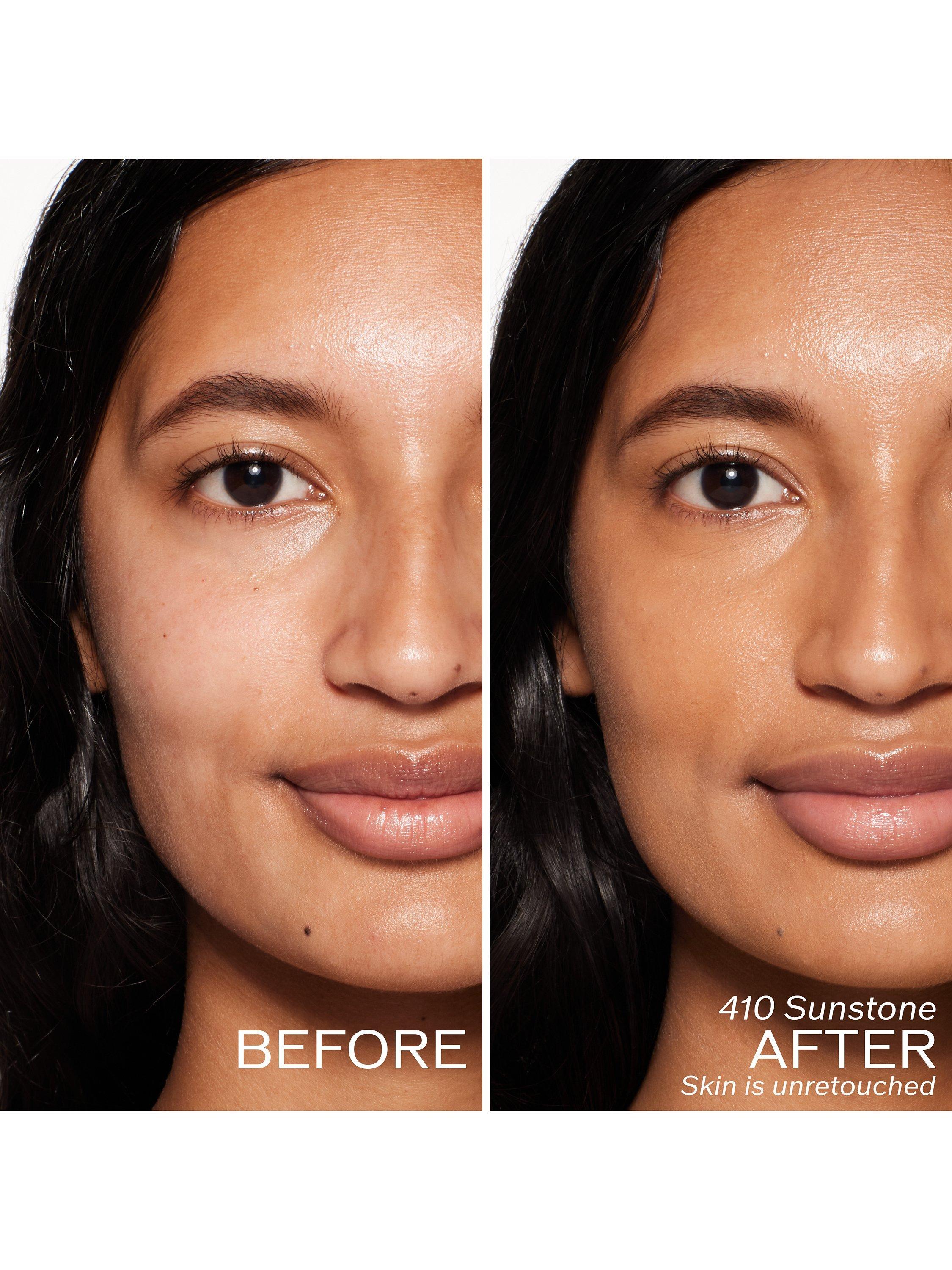 Product image 3 of 8, which shows Shiseido RevitalEssence Glow Foundation, Sunstone 410