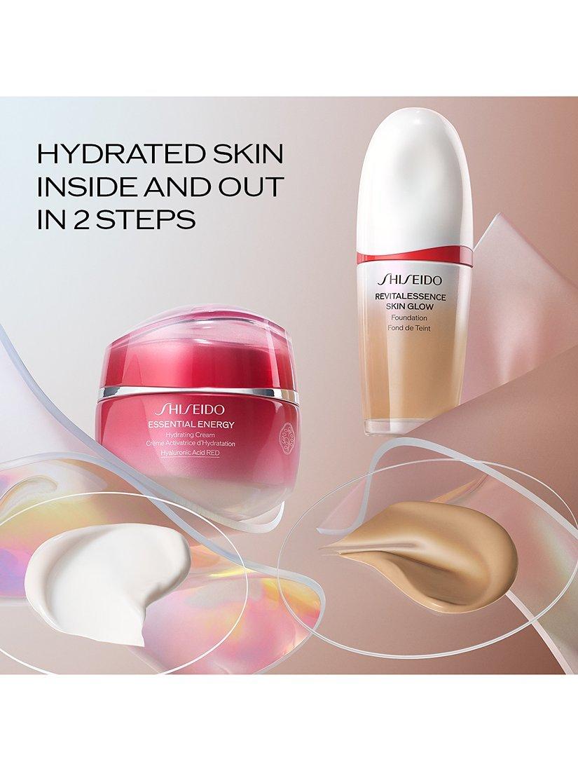 Product image 8 of 8, which shows Shiseido RevitalEssence Glow Foundation, Obsidian 560