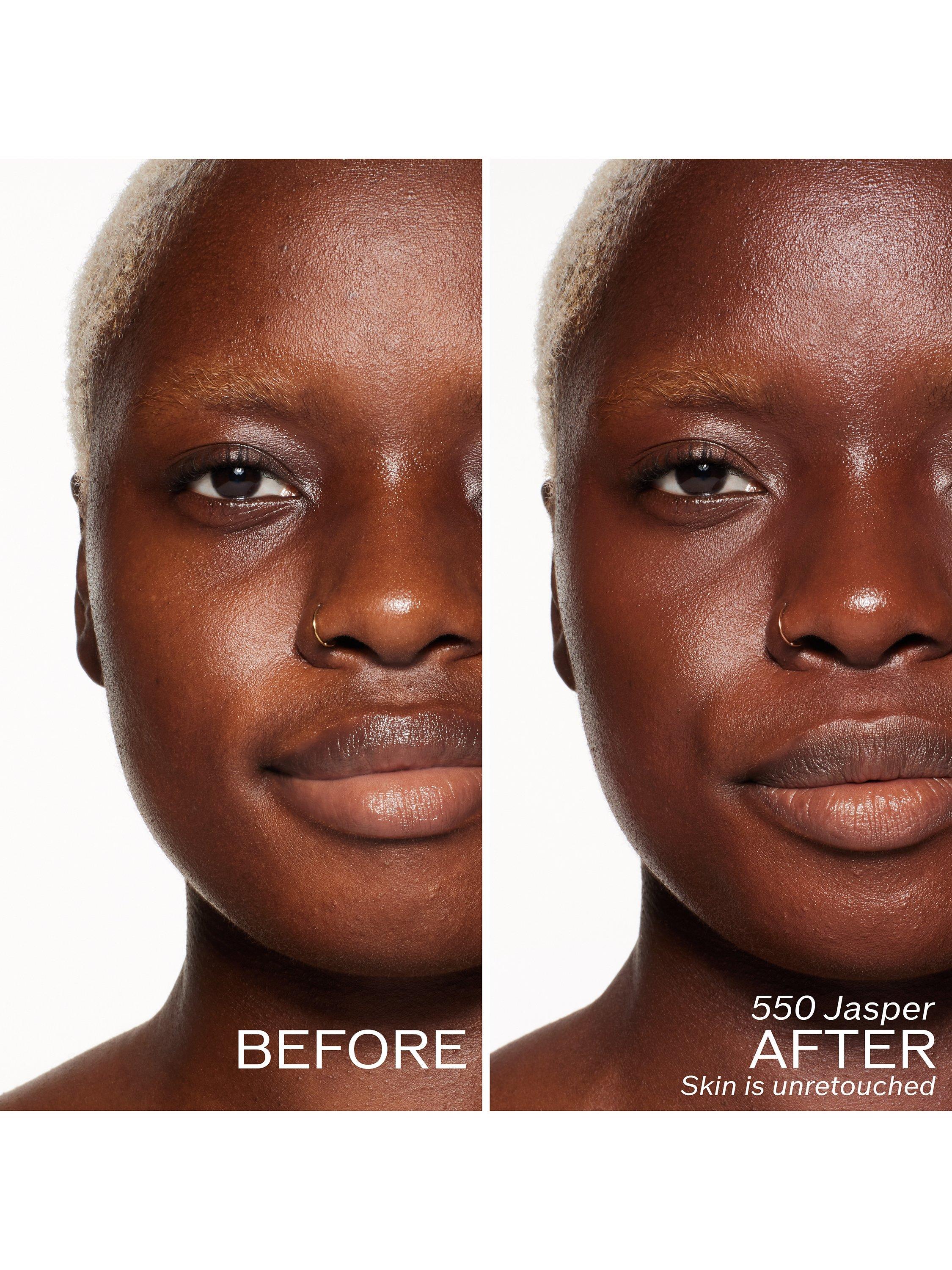 Product image 3 of 8, which shows Shiseido RevitalEssence Glow Foundation, Jasper 550